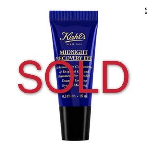 SOLD✨4 for 15 kiehl’s midnight recovery eye cream